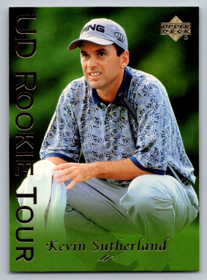 2003 UPPER DECK GOLF CARD UD ROOKIE TOUR #37 KEVIN SUTHERLAND