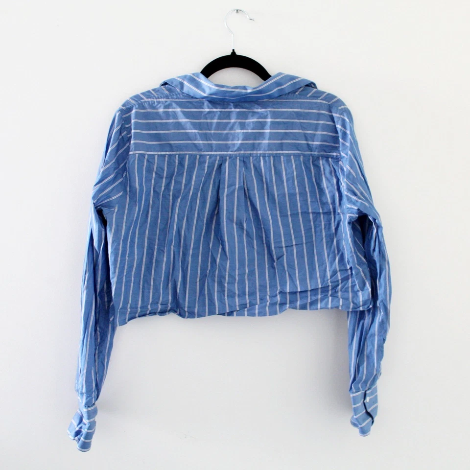 Zara chemise crop top taille L - Photo 3/4
