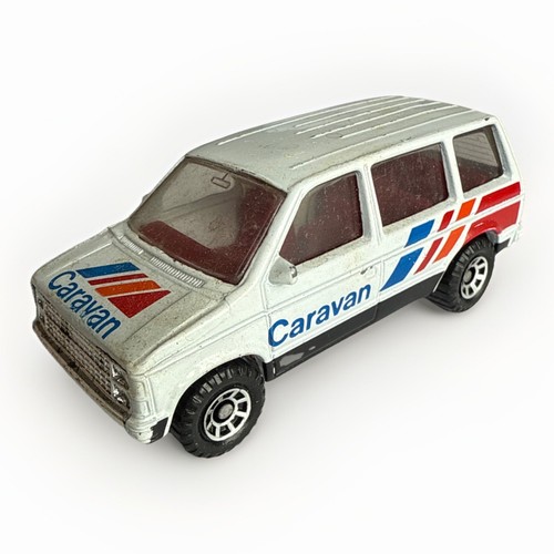 Matchbox Post Lesney Superfast #68 Dodge Caravan White Body 1983 Vintage Vehicle