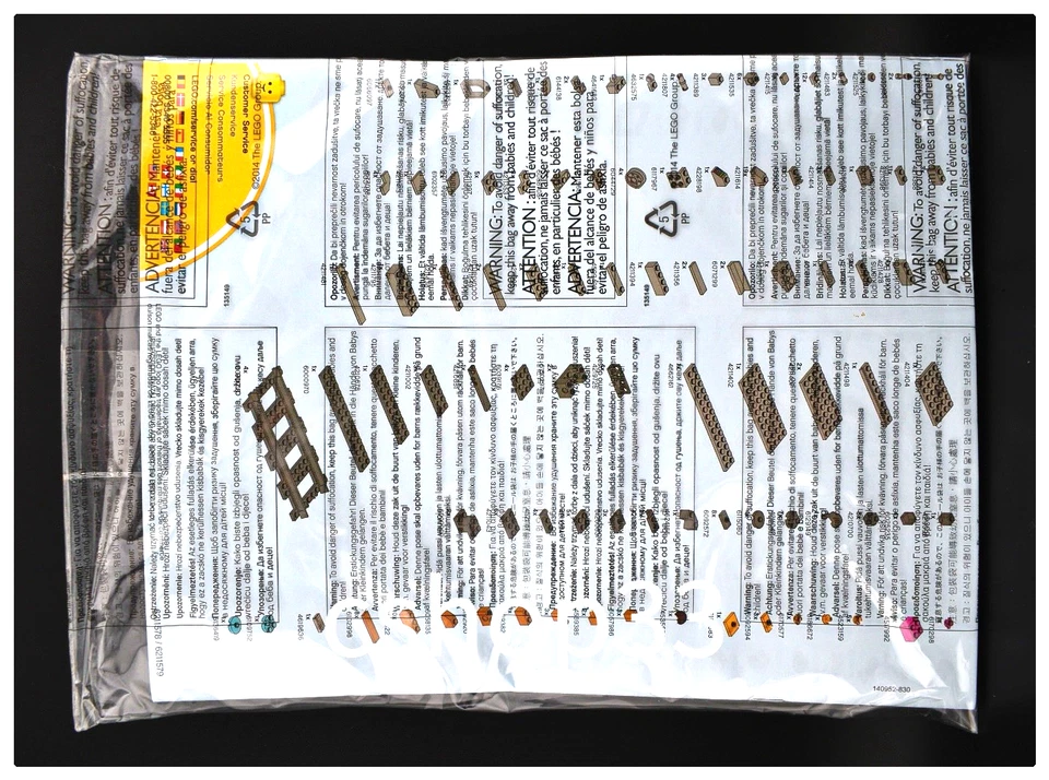 LEGO 10259 Creator Expert Winter Village Station Holiday Set • No Box Sealed Bag - Image 3 of 4