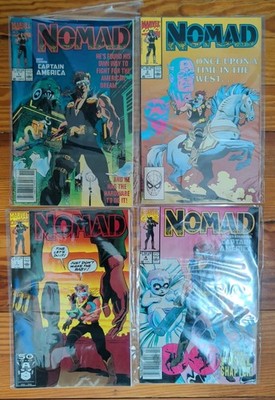 Nomad 1 2 3 4 1990 1991 MARVEL COMICS Full Set Complete Run Bagged