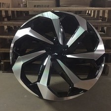 2018 New Accord Lx 22 Black Machine Face Replacement Wheel Rim 5x114.3 22x8