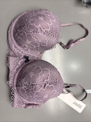 Esprit BH Spitze, Lila, Schleife, 75C (4296, 4825)
