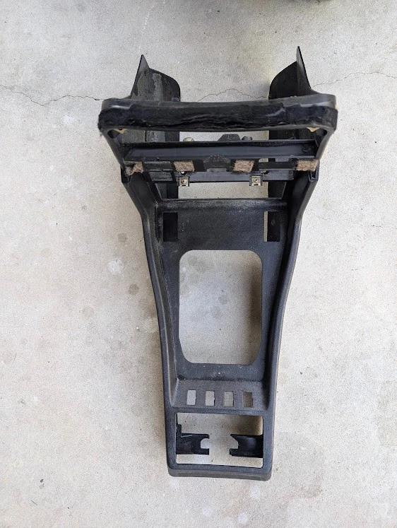 🐎Consola central Porsche 944 / 924 negra OEM Foto 2 de 4