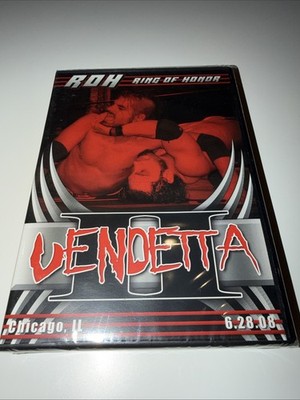 ROH Vendetta II 2 DVD Ring of Honor GCW AEW TNA New Sealed