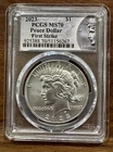 2023 $1 Peace Silver Dollar PCGS MS70 First Strike Peace Label