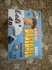 TOPPS HERITAGE 2021 BASEBALL BLASTER BOX SEALED MLB TRADING CARDS COLLECITBLE