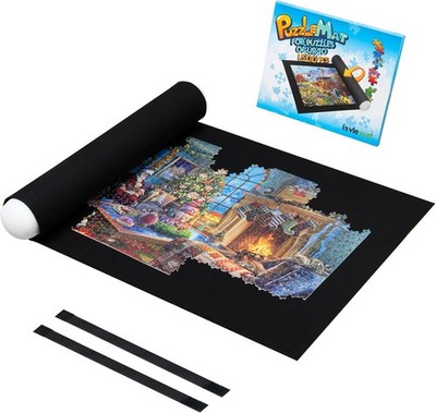 Lavievert Jigsaw Puzzle Mat Roll Up, Portable Puzzle Board Puzzle Storage Puzzle
