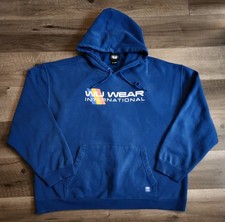 Vintage Wu Wear Wu-Tang Clan Hoodie 90s Mens 2XL Hip Hop New York   