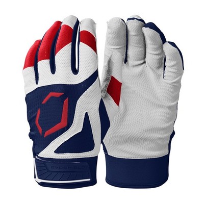 EvoShield SRZ 1 Adult X Large Batting Gloves Breathable Mesh Palm Comfort