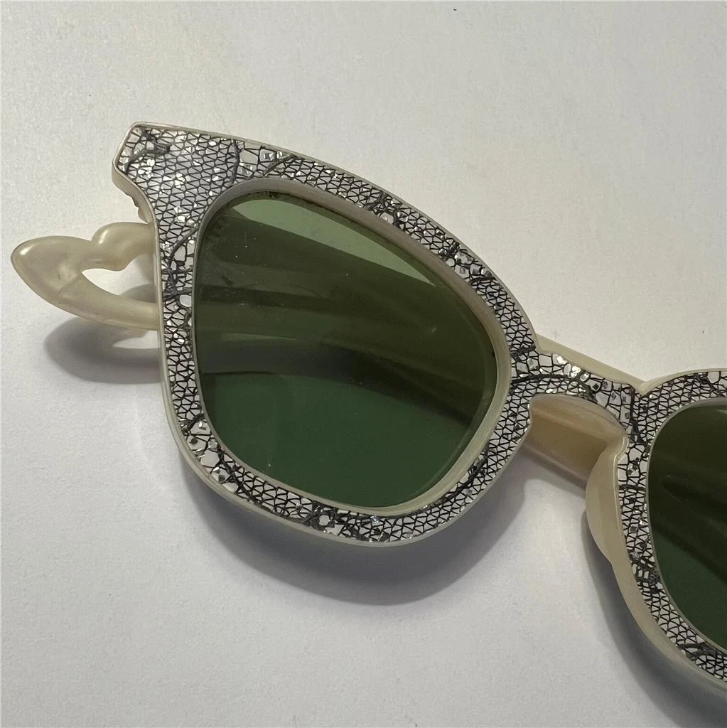 Cat Eye Green Vintage Eyeglasses for sale | eBay display picture 1