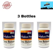 3 X Vitalux Plus Time Release 30's Multivitamin & Multimineral Original