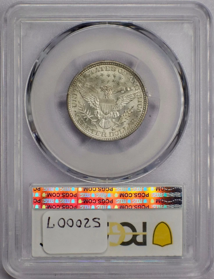 1892-O 25c Barber Quarter - PCGS MS 63 - Image 4 of 4