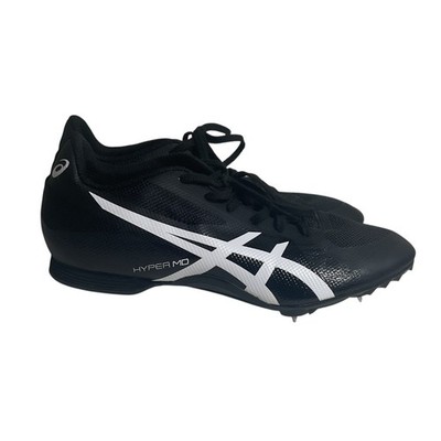 Asics Hyper MD 7 Middle Distance Track Running Spikes Black Sz 7