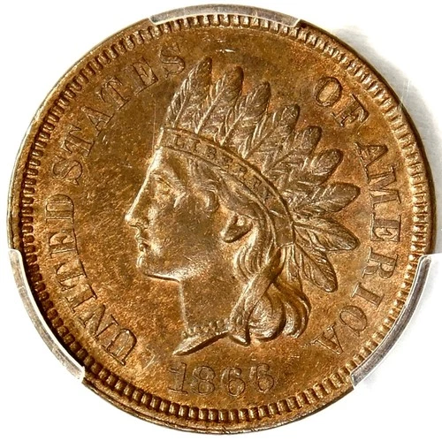 🤎💃❤️‍🔥🌇🥰PCGS MS63 BN 1866 INDIAN HEAD CENT