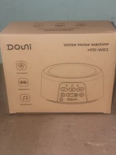 Douni Sleep Sound Machine White Noise Fan/Nature Sounds Non-Looping HFD-W03