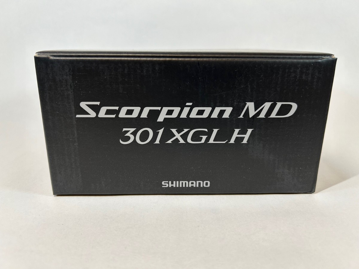 Shimano 21 SCORPION MD 301XGLH Left 7.9 Casting Reel Brand New | eBay