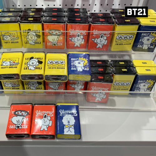BTS BT21 Official Authentic Goods Kids Bandage BITE Ver 72x18mm 50p + Tracking# - Photo 1/18