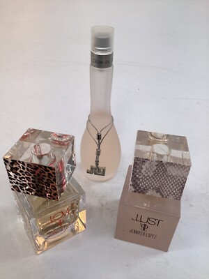 3 Jennifer Lopez JLust,JLOVE,JLo Eau de Parfum Fragrance Spray Women 1 Fl Oz (L4