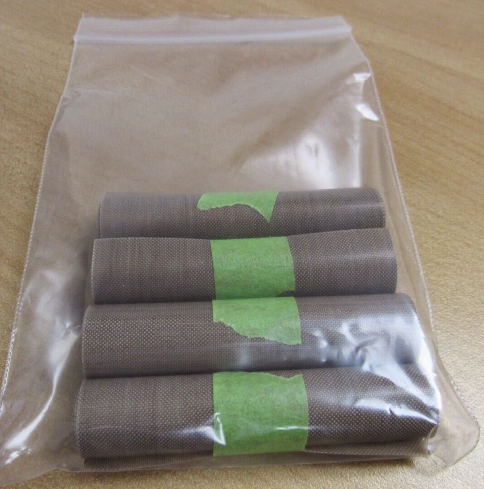 21x Teflon Glass Impregnated Cloth Fabric 2.75''x20'' Non Stick Heat Resistant - Image 4 of 4
