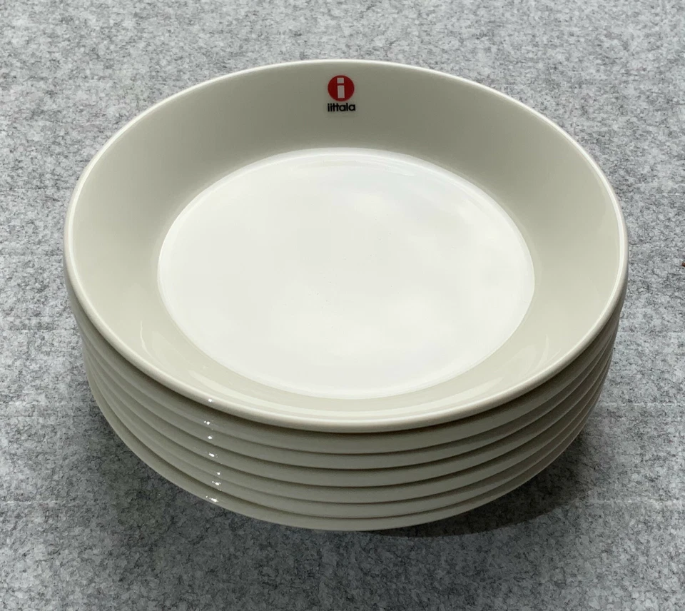 Assiette soucoupe blanche Iittala Teema porcelaine 15 cm - 5,9 pouces NEUF - Photo 4/4