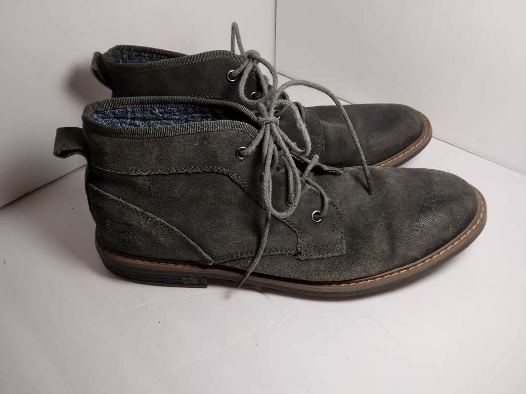 Original Penguin Gray Melvin Suede Chukka Boots Original Penguin Munsingwear Mens Size 10.5 | Mercari main image 4