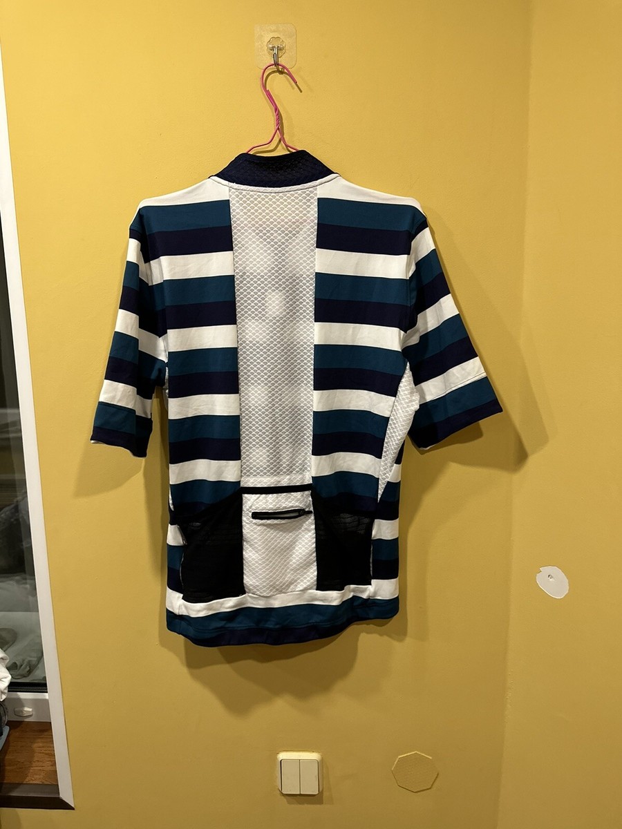 Cafe Du Cycliste Francine Jersey Striped Men's size XXL