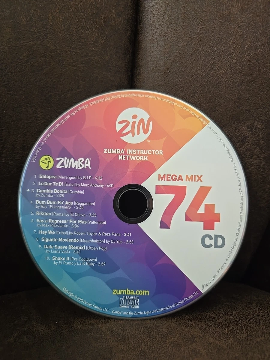 ZUMBA CD　Mega Mix 80~92　13枚セット ZUMBA Zin Mega Mix Motivational Fitness Music High Cardio