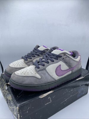 Size 10.5 - Nike SB Dunk Low  Purple Pigeon  Pre-Owned Rep Box