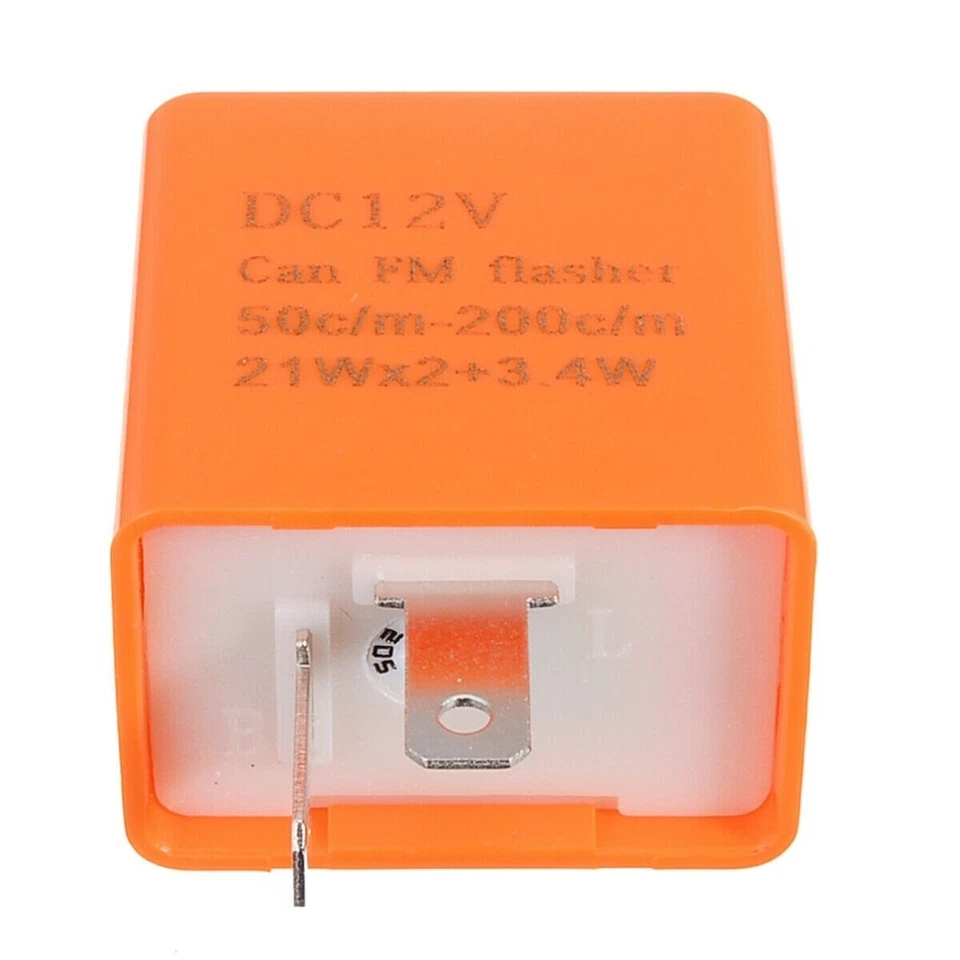 Relais Centrale 12v Reglable Clignotant réglable LED Scooter Moto Quad - Photo 2/4