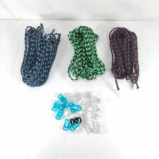 Paracord Bracelet DIY Kit Includes Paracord 3 Colors And Plastic Clasps Survival