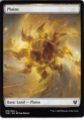 Plains 250 *Full Art Basic Land* Magic MtG x1 Theros Beyond Death