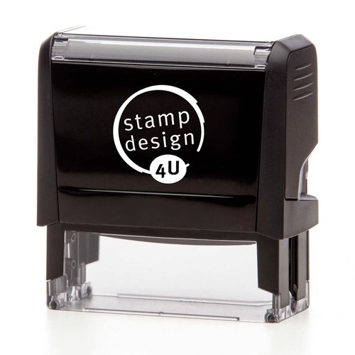 4915 Sello de negocios personalizado de 6 líneas, tamaño de impresión grande de 70 x 25 mm - Imagen 3 de 8