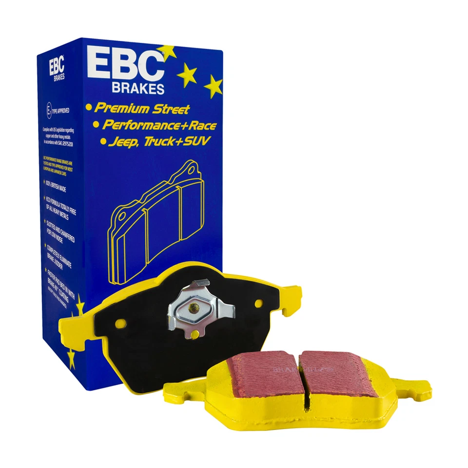 Pastiglie freno EBC Yellowstuff anteriore EBC103062 per VW Passat 4 - Immagine 3 di 4
