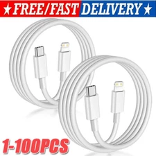 USB-C PD Fast Charger Cable Cord Type USB C For iPhone 14 13 12 11 Pro Max lot