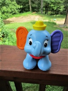 fisher price blue elephant