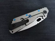 Black Titanium Deep Carry Pocket Clip for Strider SNG Strider SMF Strider knives