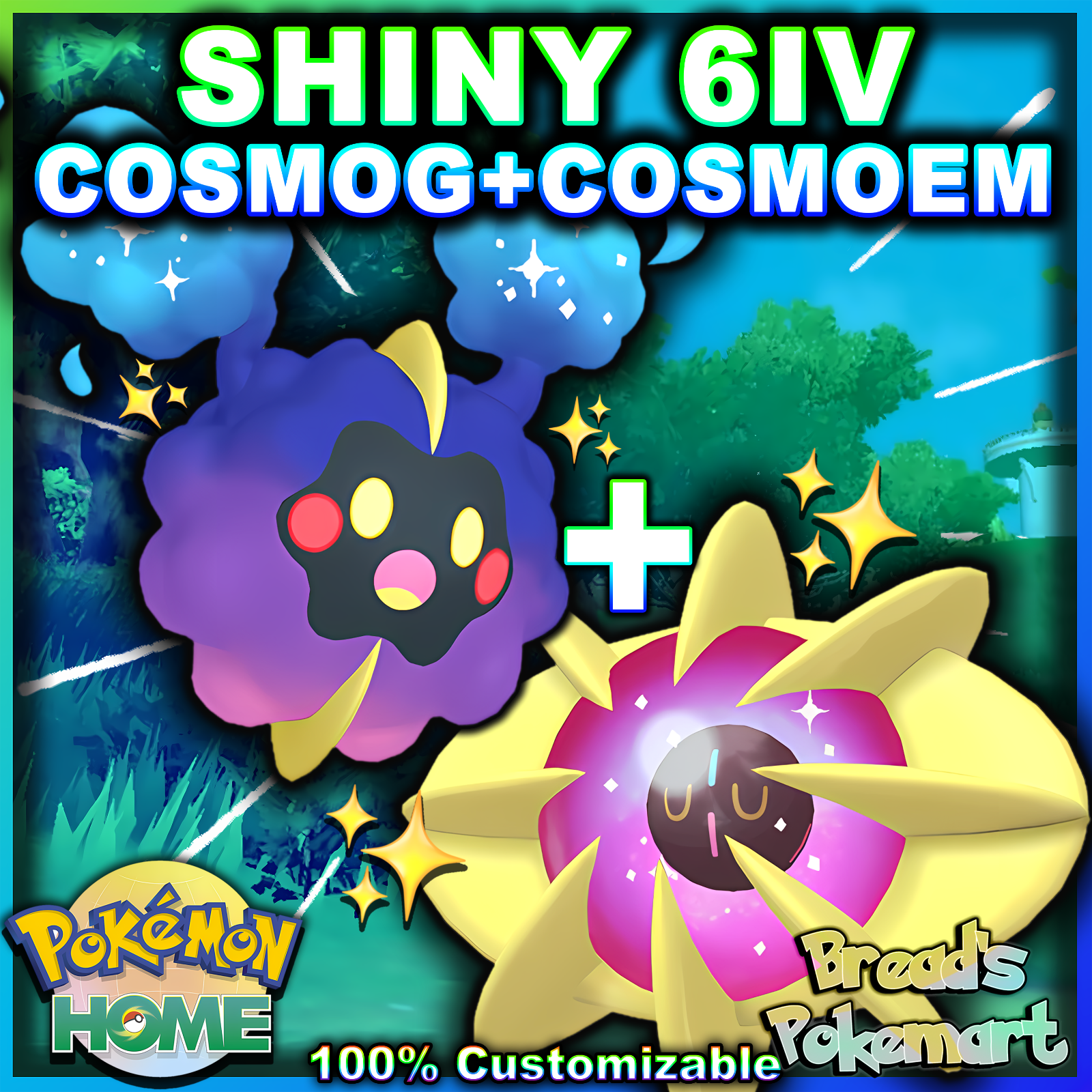 Pokemon Sword and Sheild // 6IV DEX COMPLETION PACK // Comsog