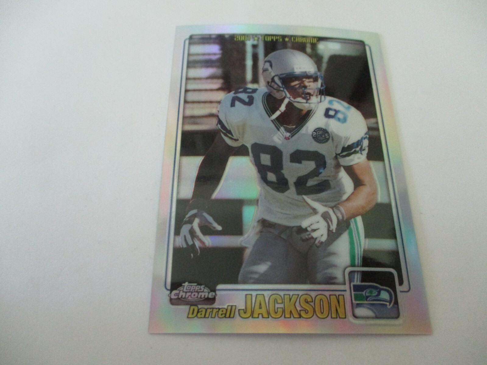 2001 Topps Chrome Refractor Darrell Jackson Card #64 Serial #336/999