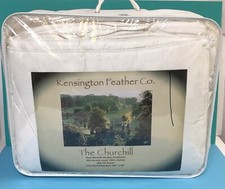 Kensington Dual White Goose Down 650 Fill 300TC Oversized Queen Comforter Set