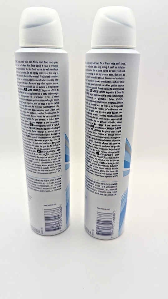 Rexona Advanced Protection Cotton Dry 72H Deodorant Spray 200ml (2 Pack) - Image 2 of 2