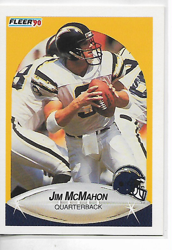 1990 Fleer Jim McMahon Card EBay