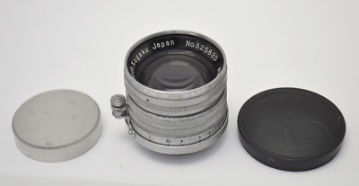 Rare Nikon Nikkor S.C Nippon Kogaku 50mm F/1.4 Leica L39 Screw