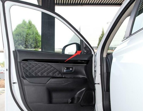 For Mitsubishi Outlander 13-2020 Front Triangle A Pillar Cover Trim Carbon Fiber - Bild 5 von 13