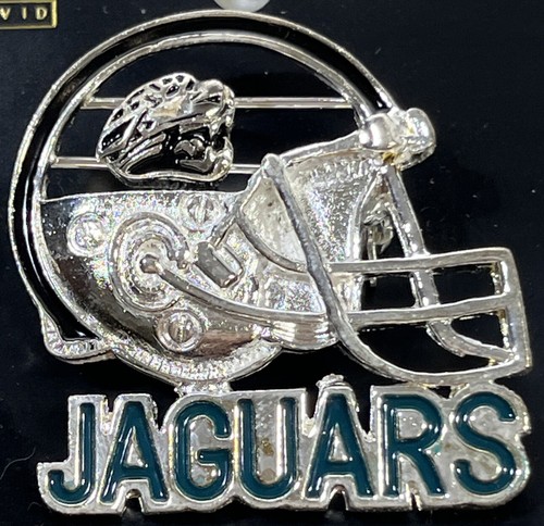 Jacksonville Jaguars Helmet Pin Official NFL Vintage Peter David - Picture 2 of 5