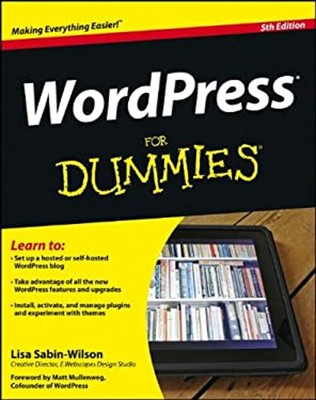 WordPress for Dummies  Paperback Lisa Sabin-Wilson