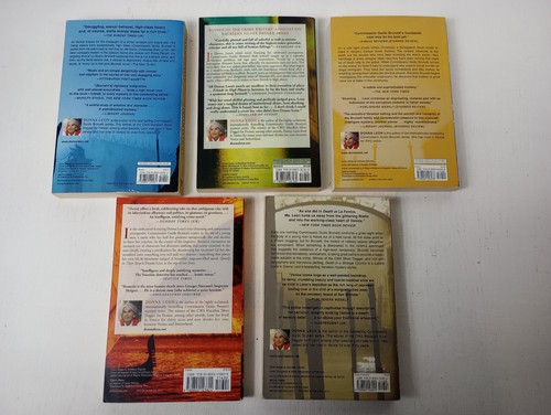 Donna Leon (Paperback Book lot x5) Brunettie Mystery - Foto 3 di 3