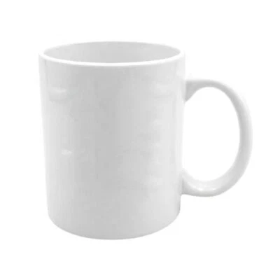 PETALLICA White Sublimation Mugs - 11oz White ORCA Double Coat Heat Press Print AAA Grade