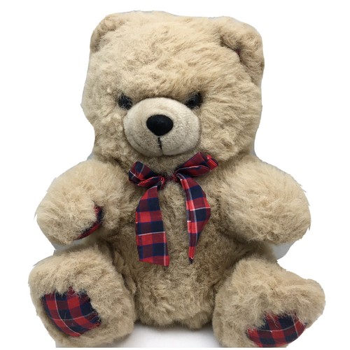 red bear plush
