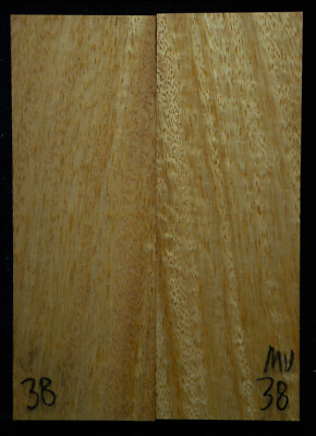 Movingui #38 Knife Scale 5''x1.8''x 3/8'' see 100 species in my store